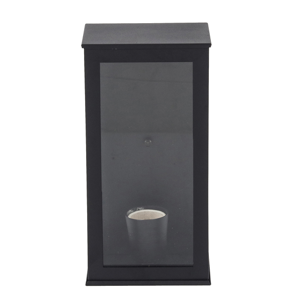 Arandela de Parede Externa IP44 260 Ideal Iluminação Preta Bivolt
